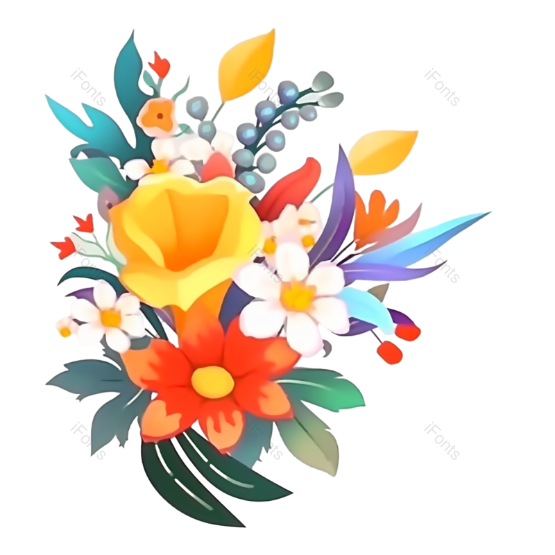 母亲节图片,父亲节元素,请柬PNG,红色的花免抠素材